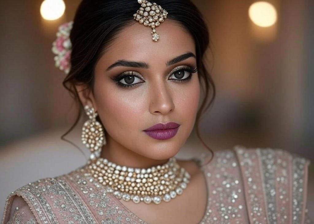 Glamorous Bridal Makeup
