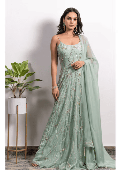 Bridesmaid Anarkali Dresses
