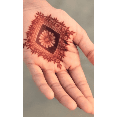 Unique Mehndi Design for men