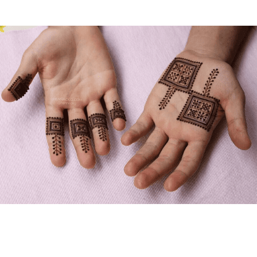Unique Mehndi Design for men