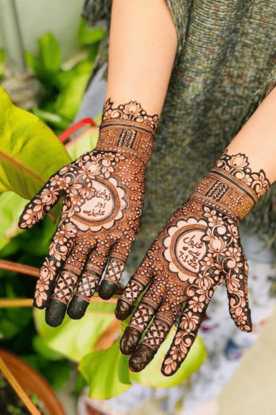 Personalised Mehndi Design
