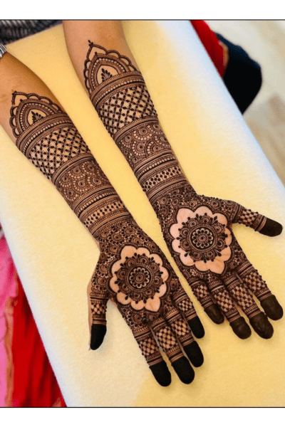 Mandala Masterpiece Mehndi Design:
