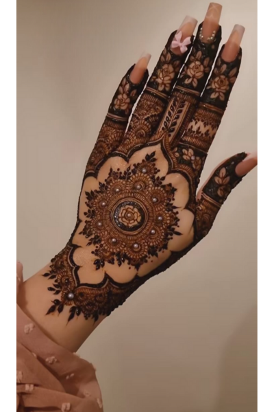 Mandalas design by Mehndi Pen