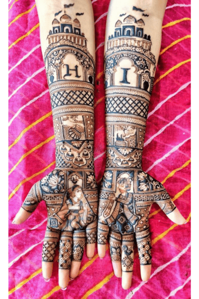 Jharokha Royalty Mehndi Design