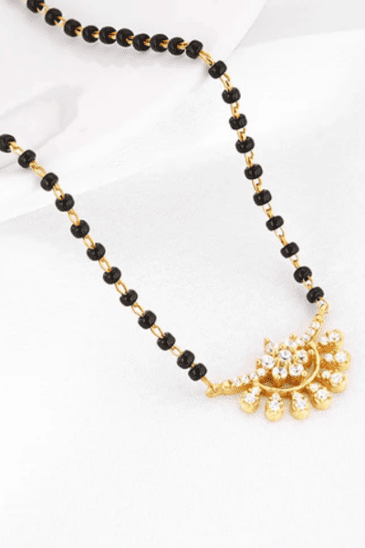 Floral Gold Mangalsutra
